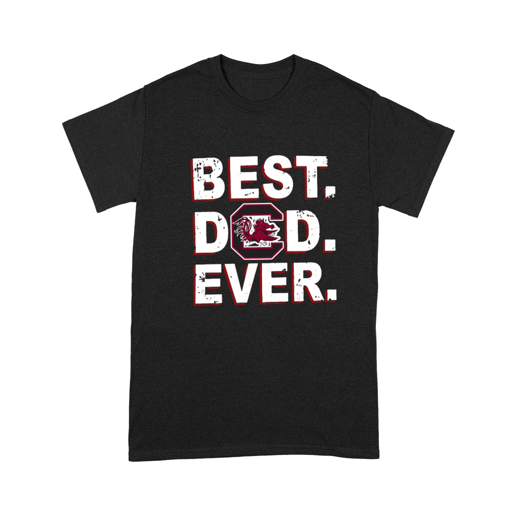 Best Dad Ever South Carolina Gamecocks Father’s Day Premium T-shirt