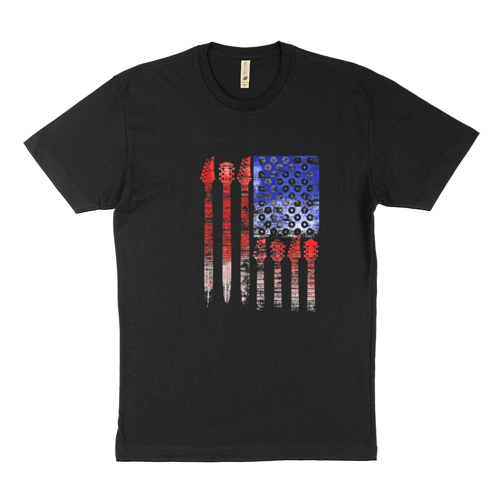 Country Music USA National day Flag Country Music Sustainable T-Shirt