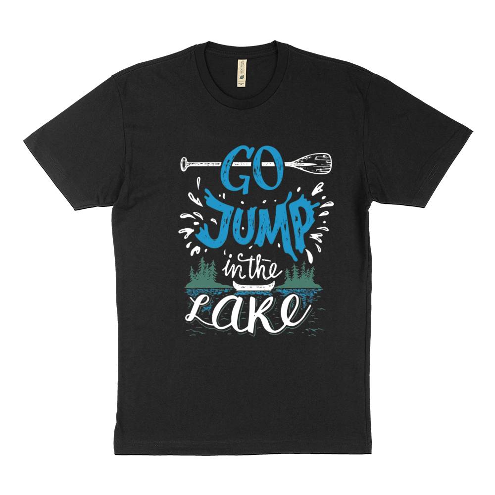 Go Jump In The Lake Frontside Sustainable T-Shirt