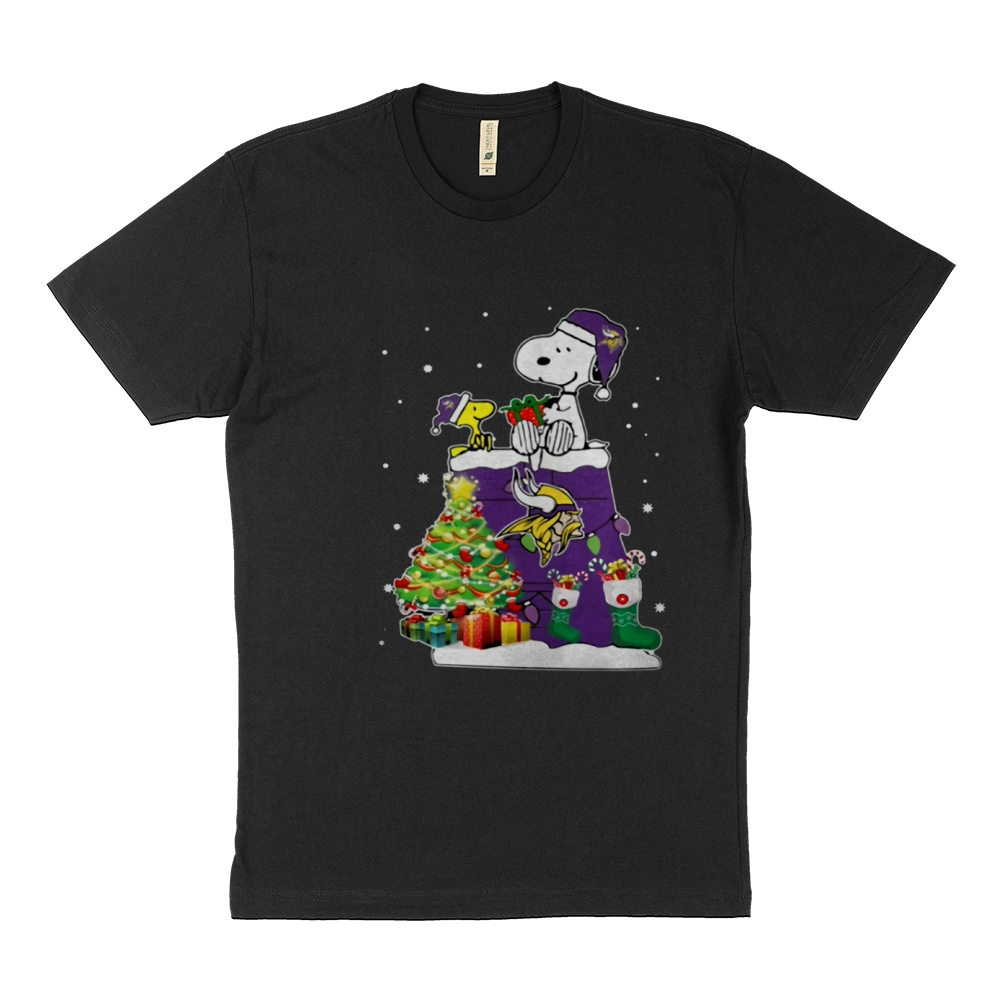 Minnesota Vikings  Christmas tree Sustainable T-Shirt