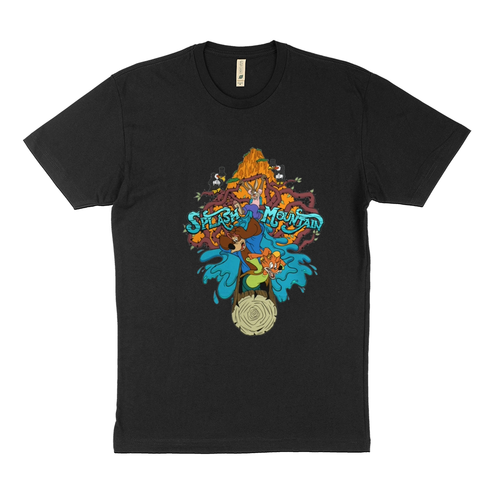 Splash Mountain T-Shirt Sustainable T-Shirt