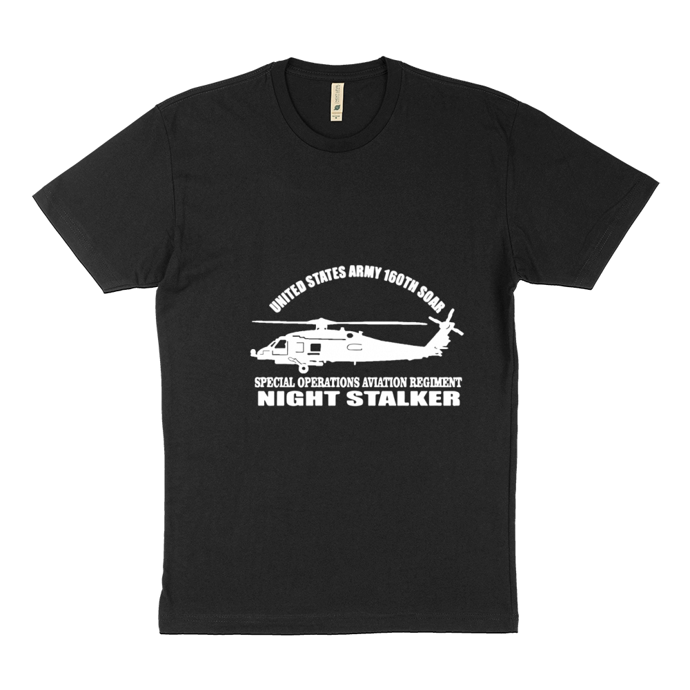 US Army 160th SOAR Night Stalker T-Shirt Sustainable T-Shirt