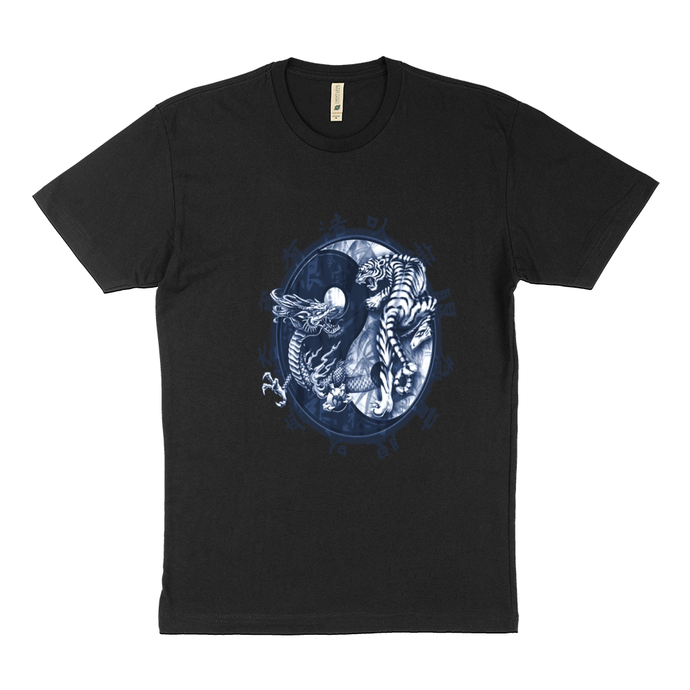 ying yang tiger and dragon Sustainable T-Shirt