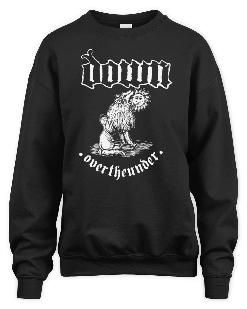 Down Band Tshirt Unisex Premium Crewneck Sweatshirt