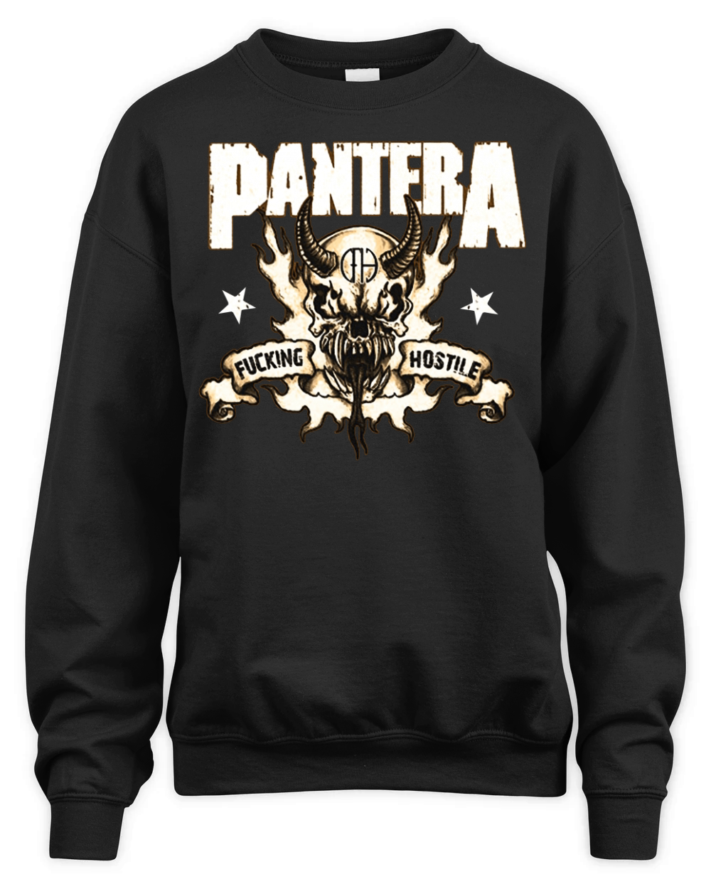 Pantera Skull Rock Band Unisex Premium Crewneck Sweatshirt