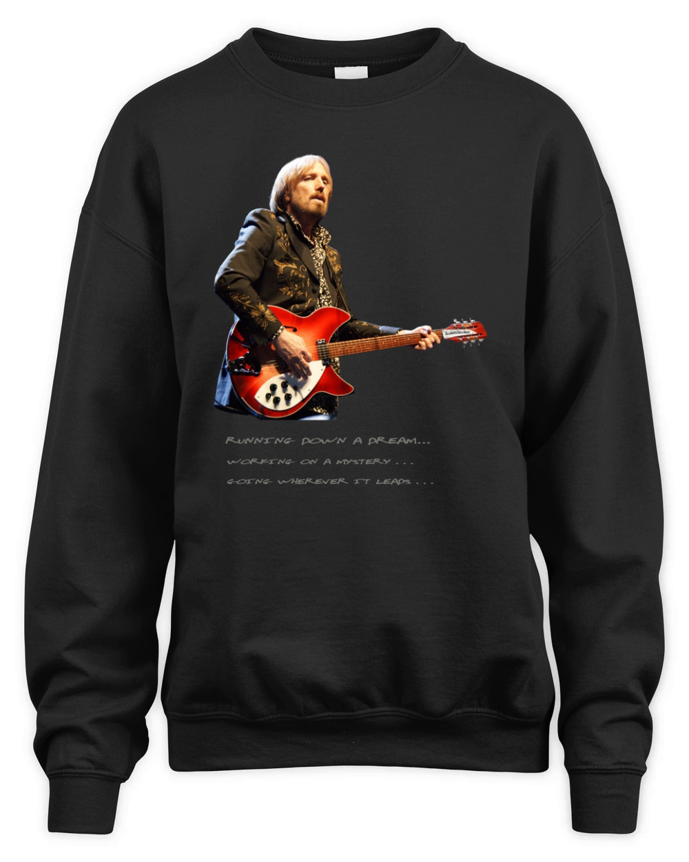 Tom Petty Unisex Premium Crewneck Sweatshirt