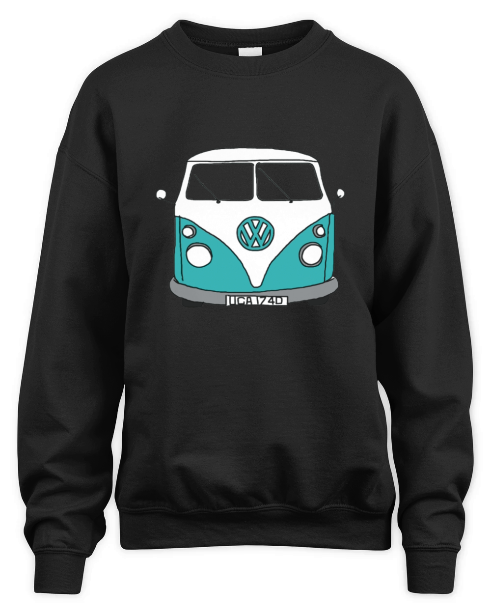 Vw Bus Unisex Premium Crewneck Sweatshirt