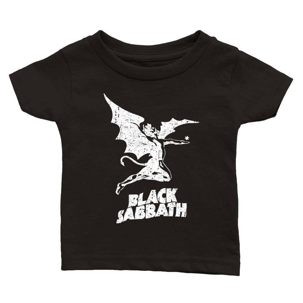 Black Sabbath Retro Art Classic Baby Crewneck T-shirt