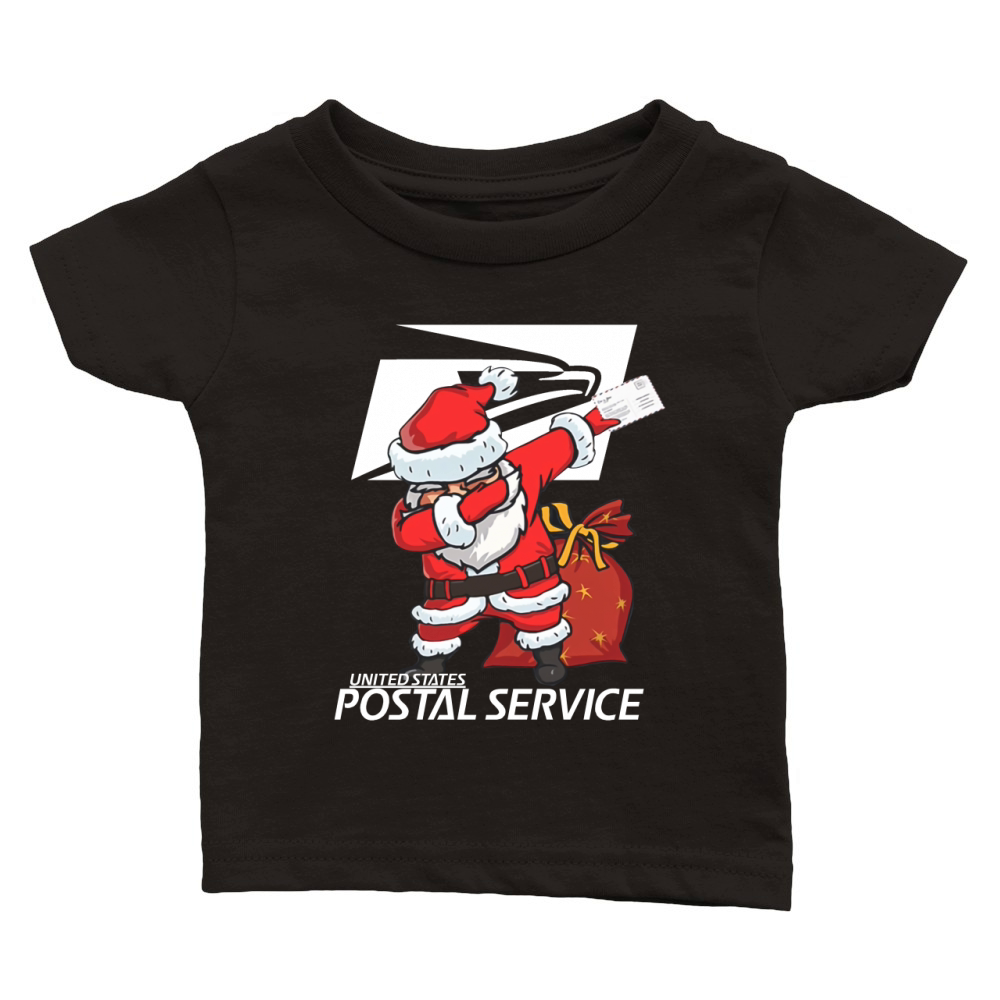 Santa united states postal service Classic Baby Crewneck T-shirt