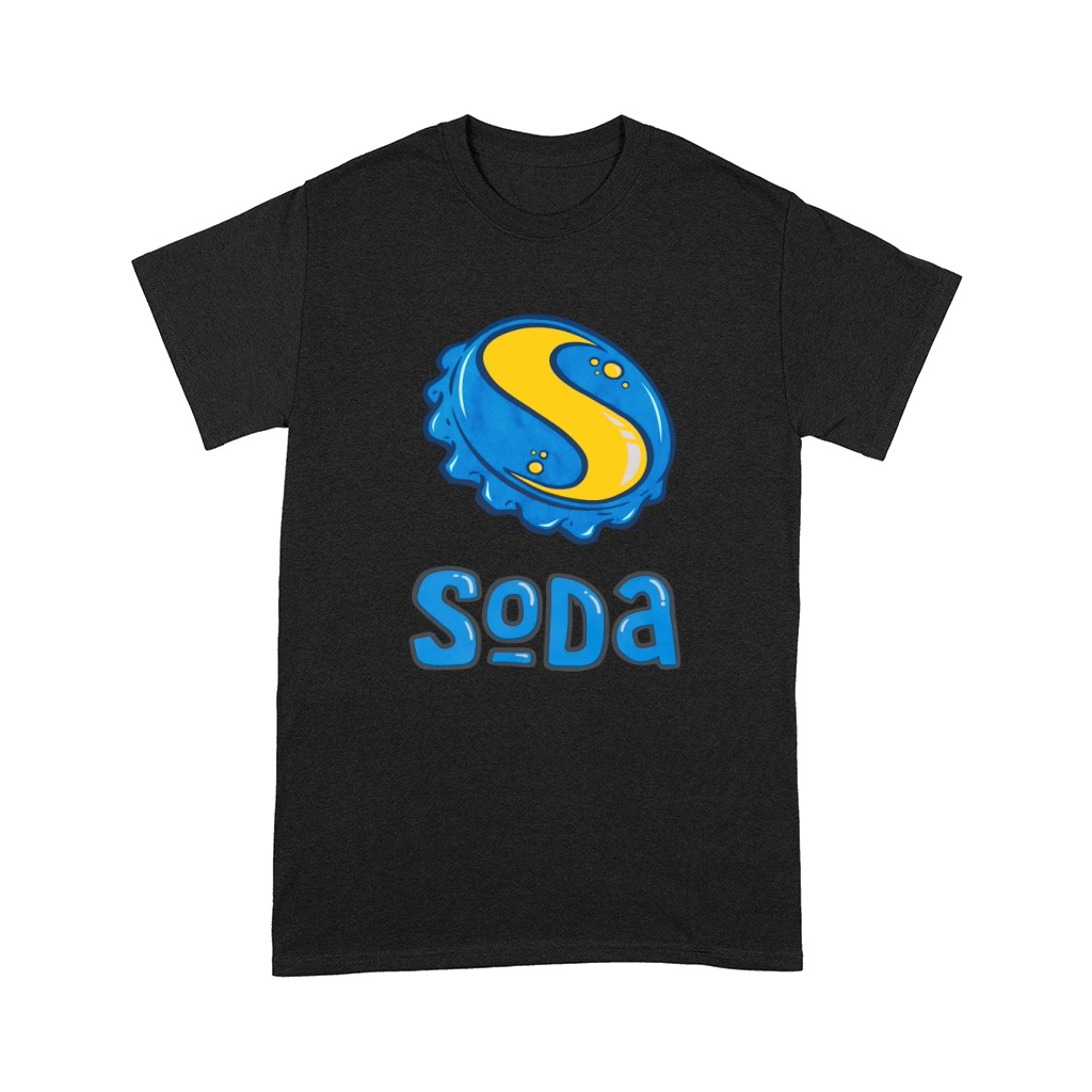 DJ SODA Blue Logo s/s White Comfort T-shirt