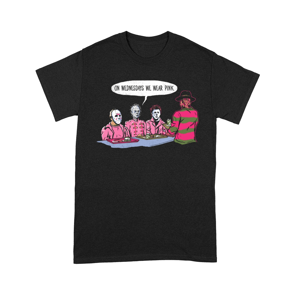 Horror On Wednesdays we wear pink Comfort T-shirt