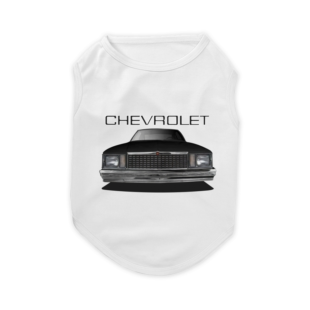 1978 79 Malibu Front Black Pet T-Shirt