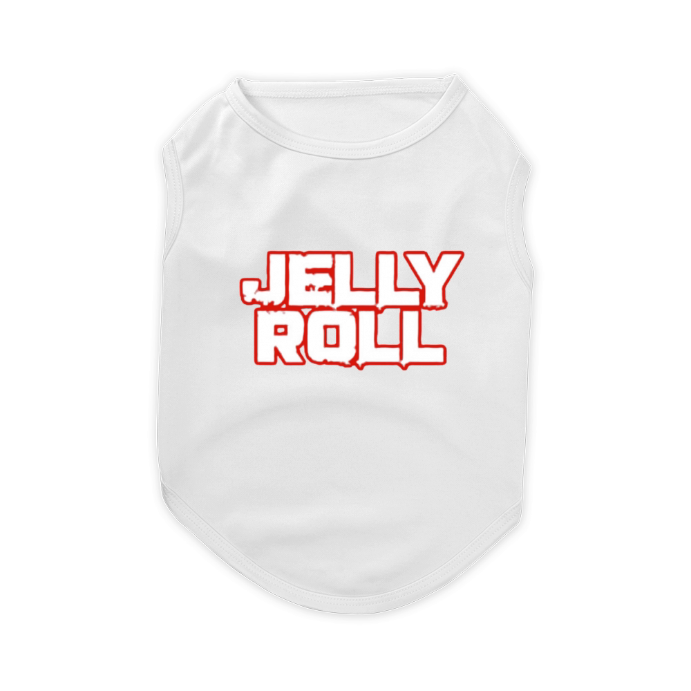 jelly roll embroidred merch Pet T-Shirt