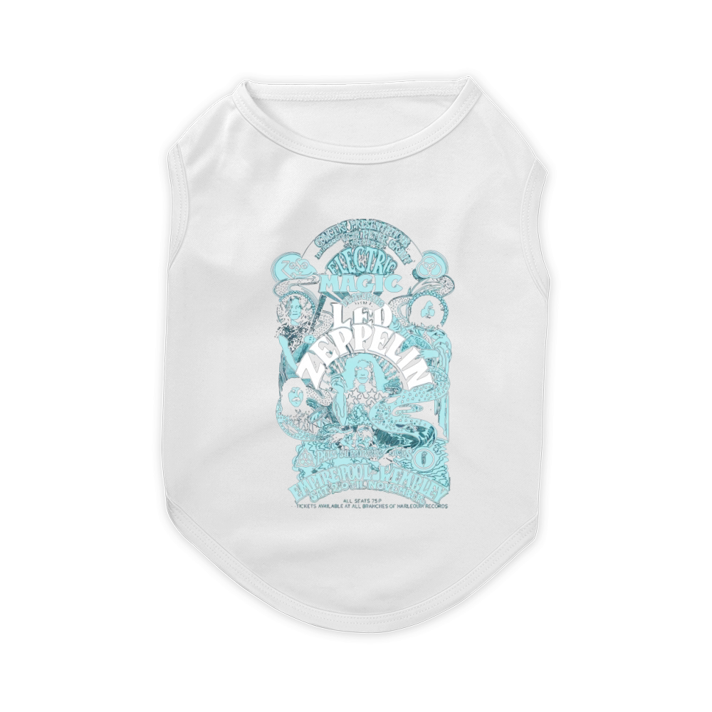Led Zeppelin Classic Rock Band Pet T-Shirt
