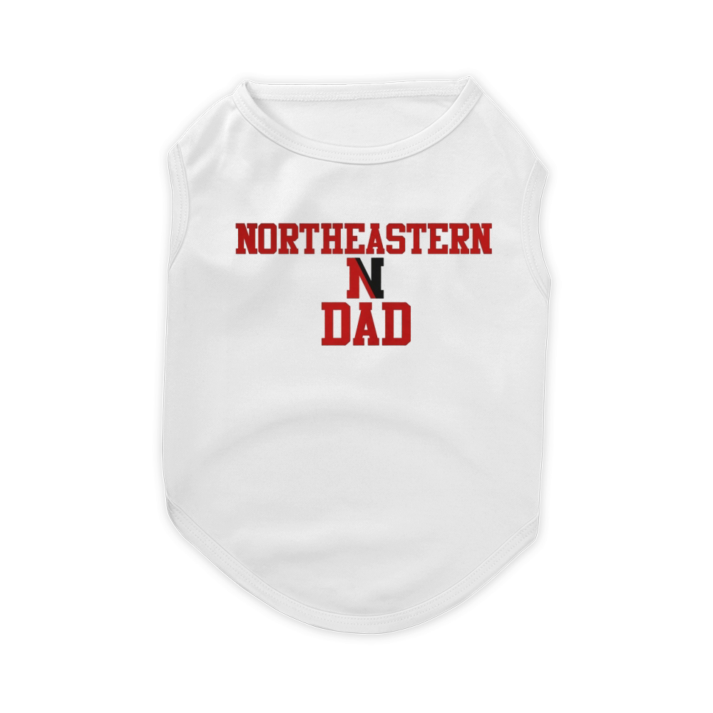 Northeastern University DAD Pet T-Shirt