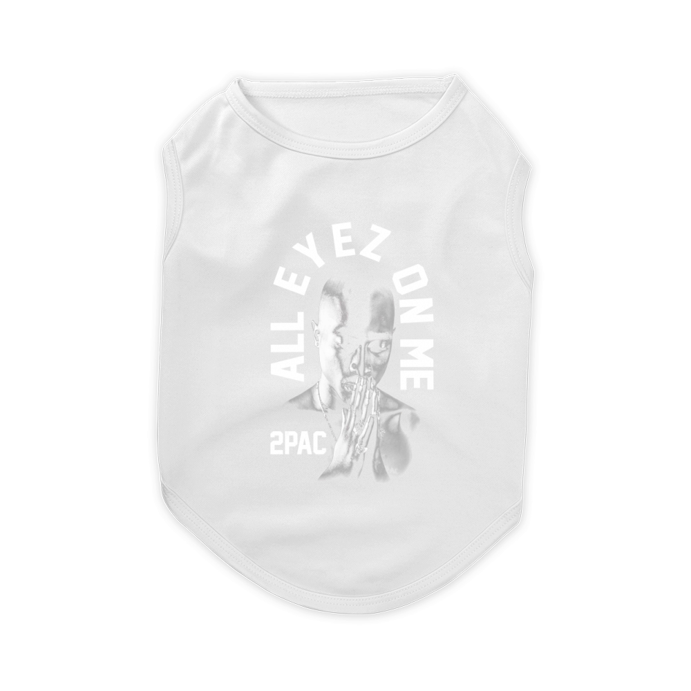 Tupac All Eyez On Me retro Pet T-Shirt