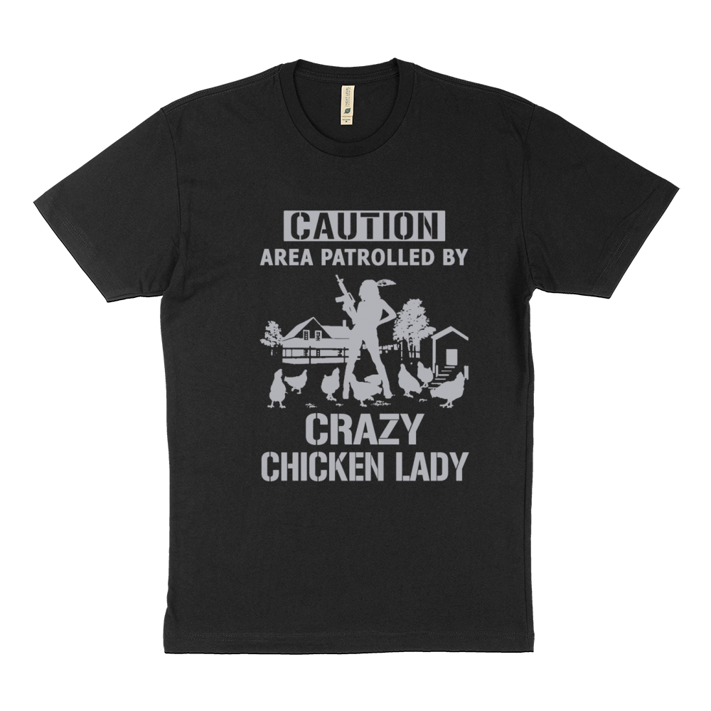 Crazy chicken lady Sustainable T-Shirt