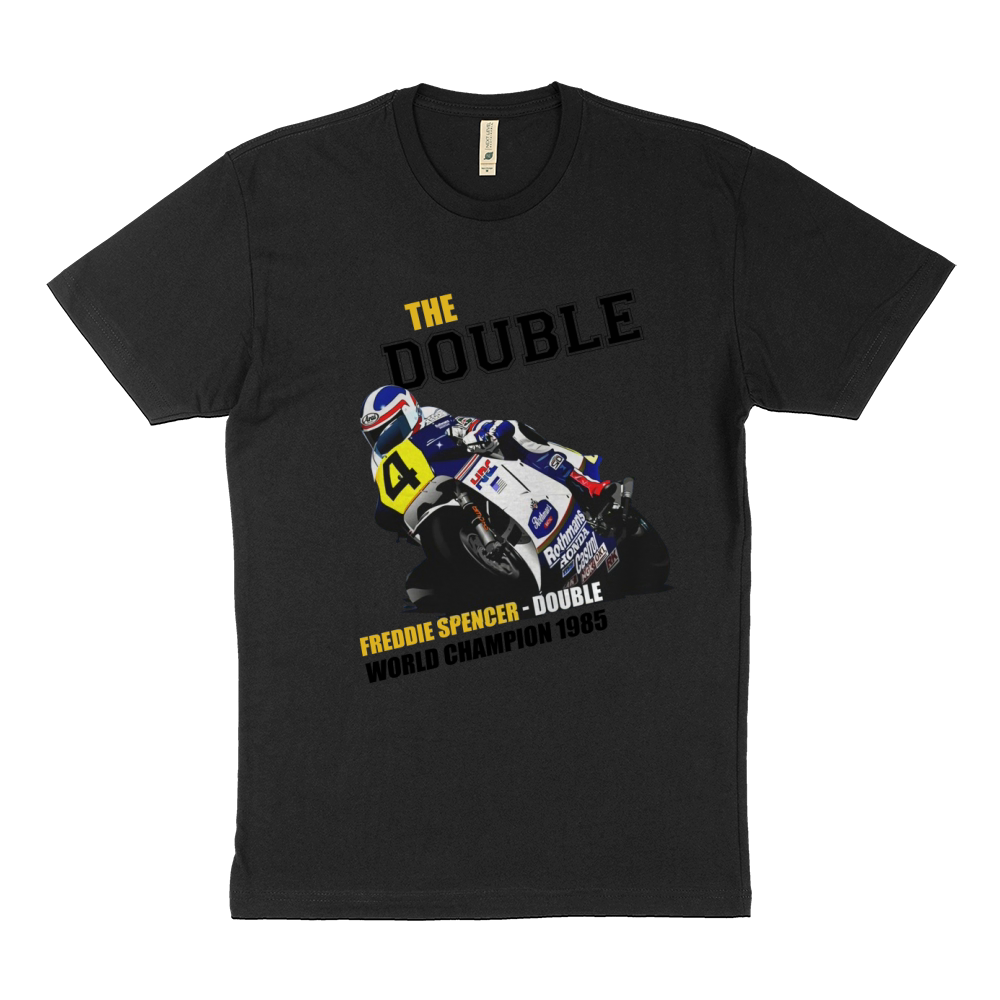 Freddie Spencer  Double World Champion 1985 Sustainable T-Shirt