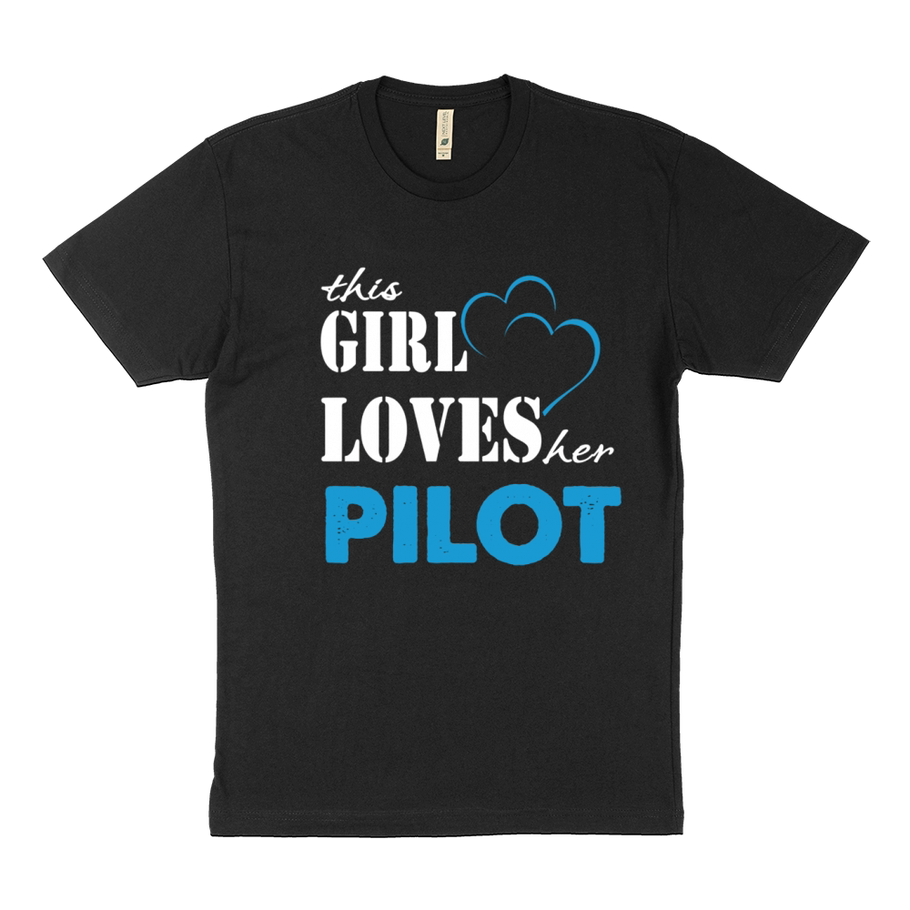 Pilot This Girl Love her Pilot - TeeForPilot Sustainable T-Shirt