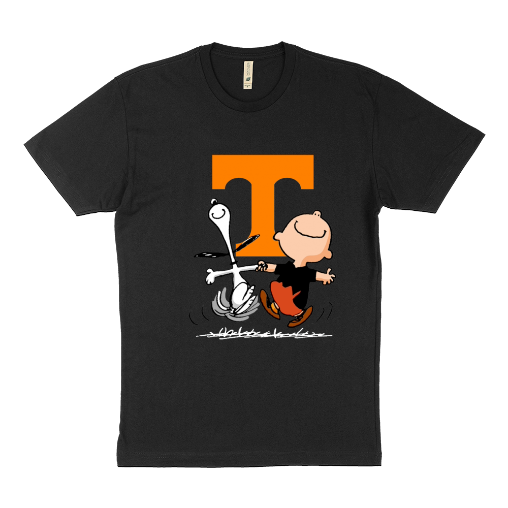 Snoopy Tennessee Volunteers fans Sustainable T-Shirt