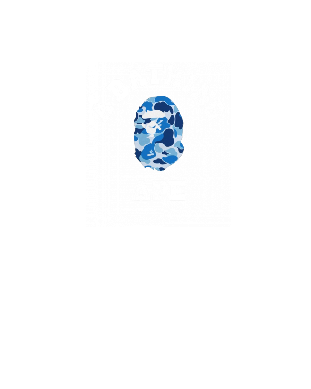 BAPE ABC BLUE CAMO Unisex Premium Crewneck Sweatshirt BAPE ABC BLUE CAMO Unisex Premium Crewneck Sweatshirt