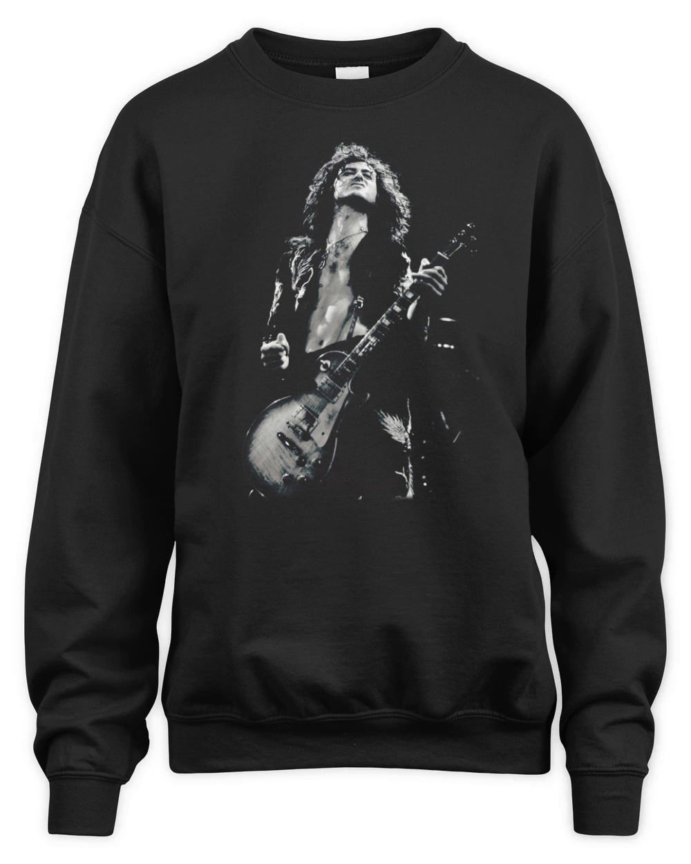 Jimmy Page Led Zeppelin shirt Unisex Premium Crewneck Sweatshirt