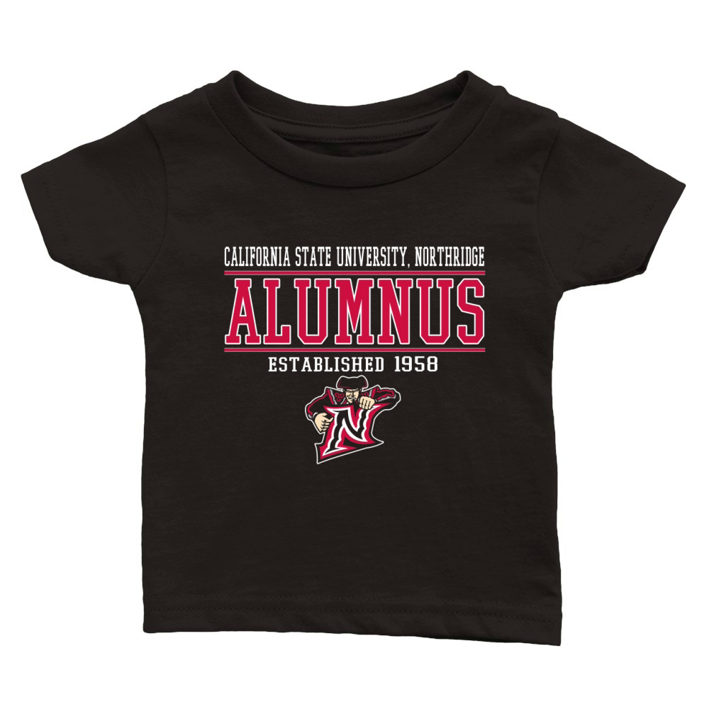 California State University Northridge  Alumnus Classic Baby Crewneck T-shirt