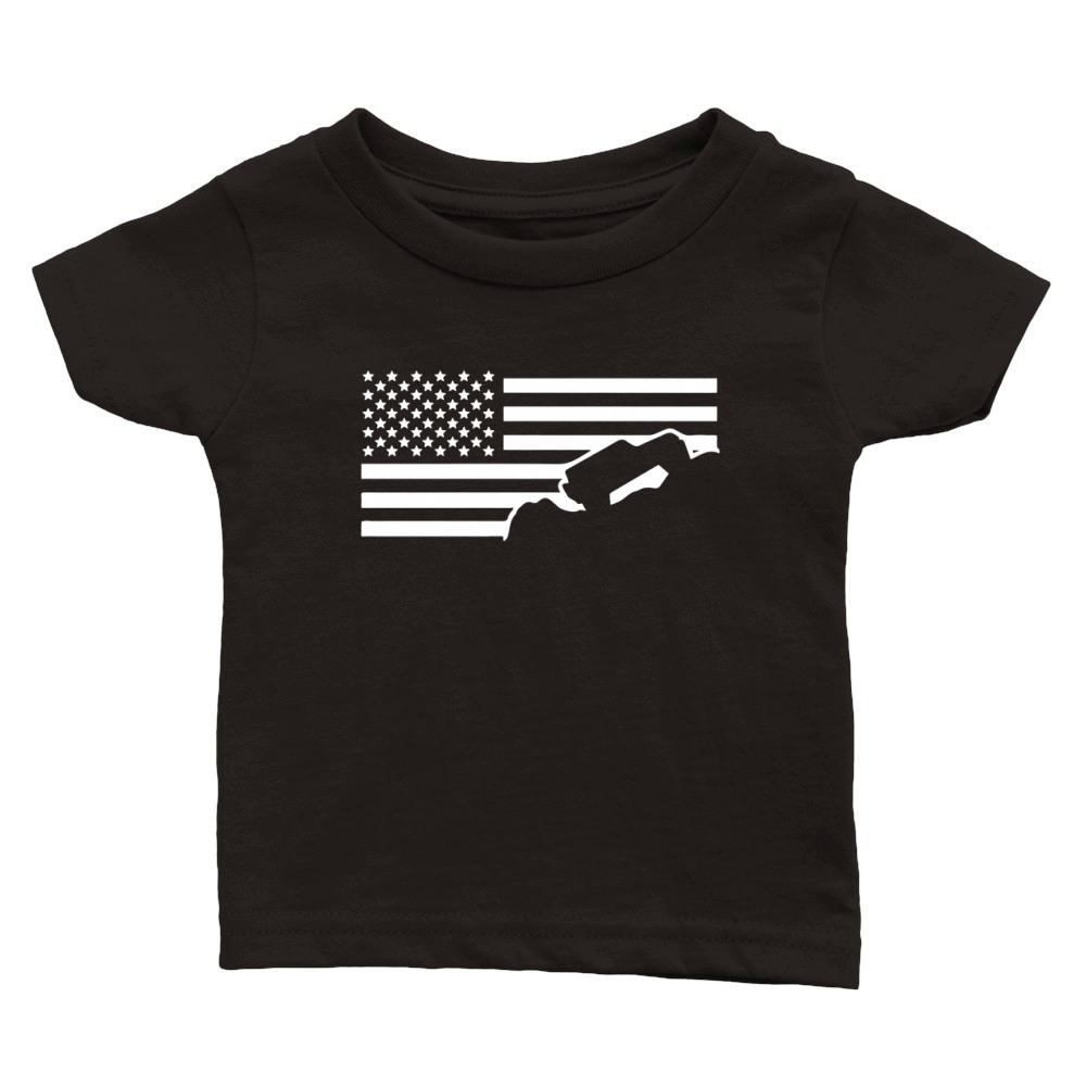JEEP FLAG Classic Baby Crewneck T-shirt