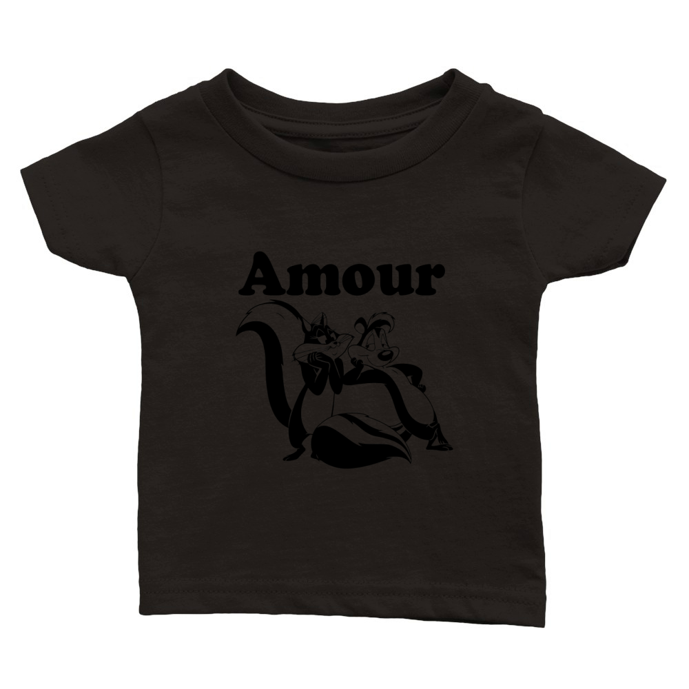 Pepe Le Pew Amour Classic Baby Crewneck T-shirt