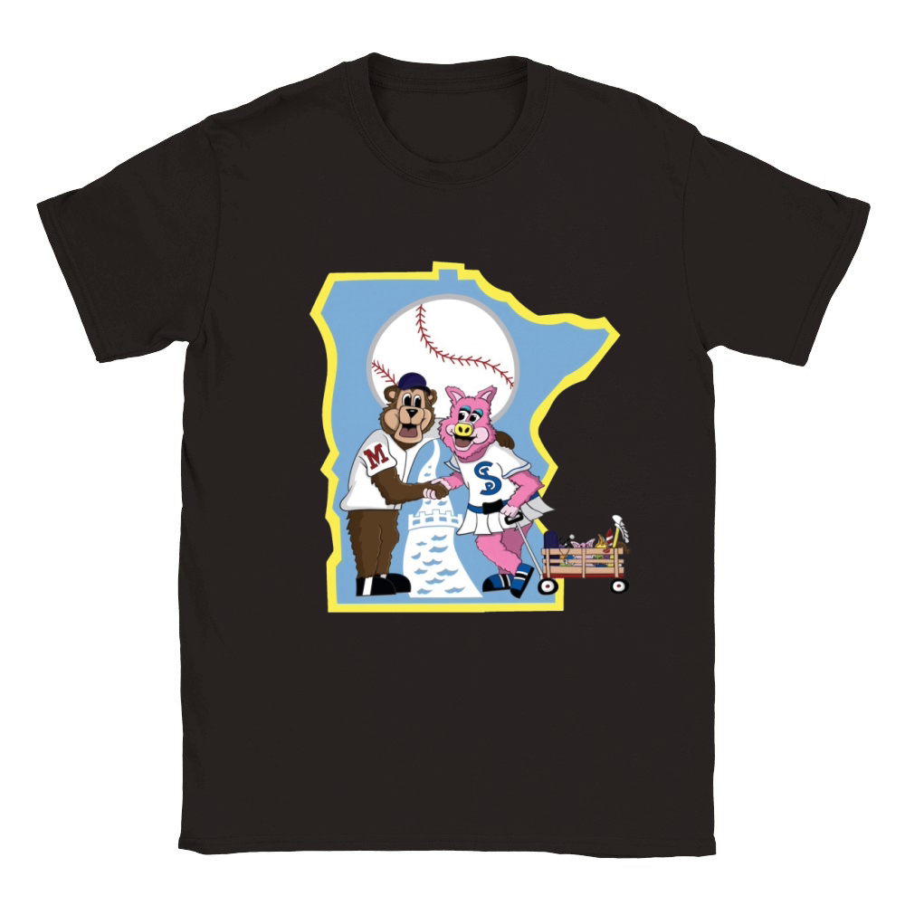 Minnesota St Paul Saints Baseball Classic Kids Crewneck T-shirt