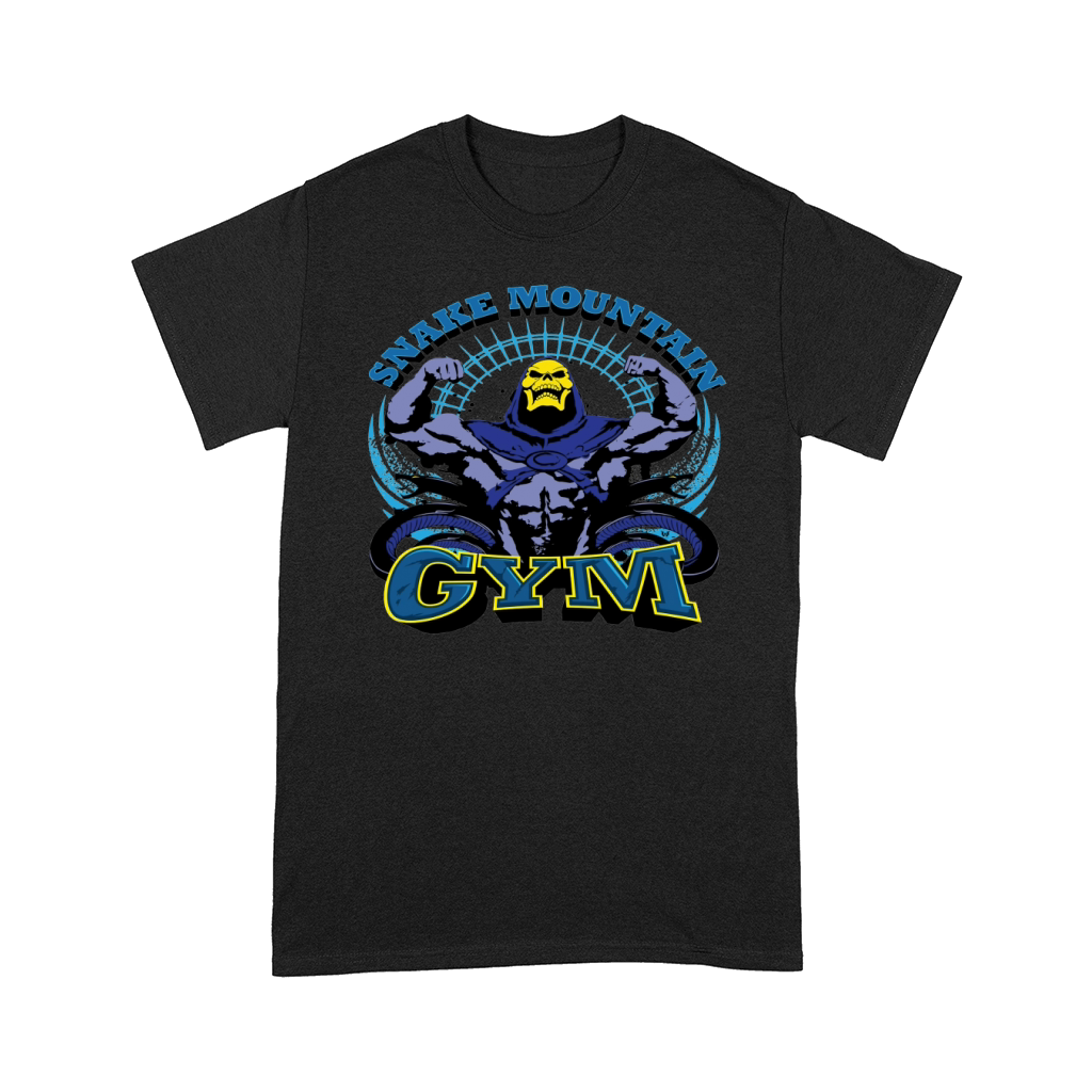 SNAKE MOUNTAIN GYM SKELETOR HE MAN MASTER OF THE UNIVERSE SKULL SNAKE GYM MOUNTAIN Comfort T-shirt