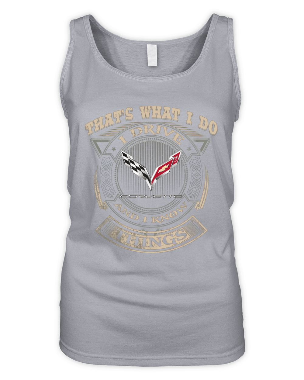 THAT WHAT I DO CORVETTE C7 Organic Women's Tank Top