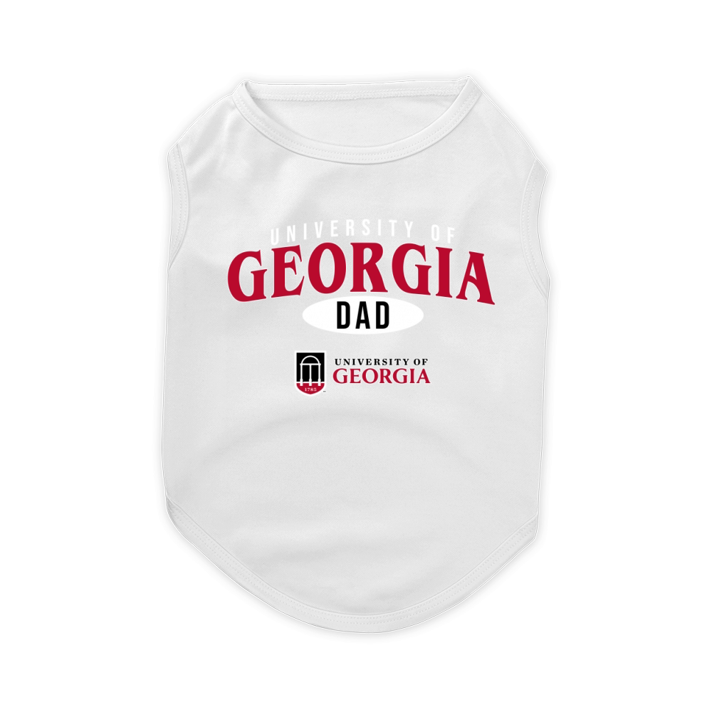 Champion University Of Georgia Dad 2020 Pet T-Shirt