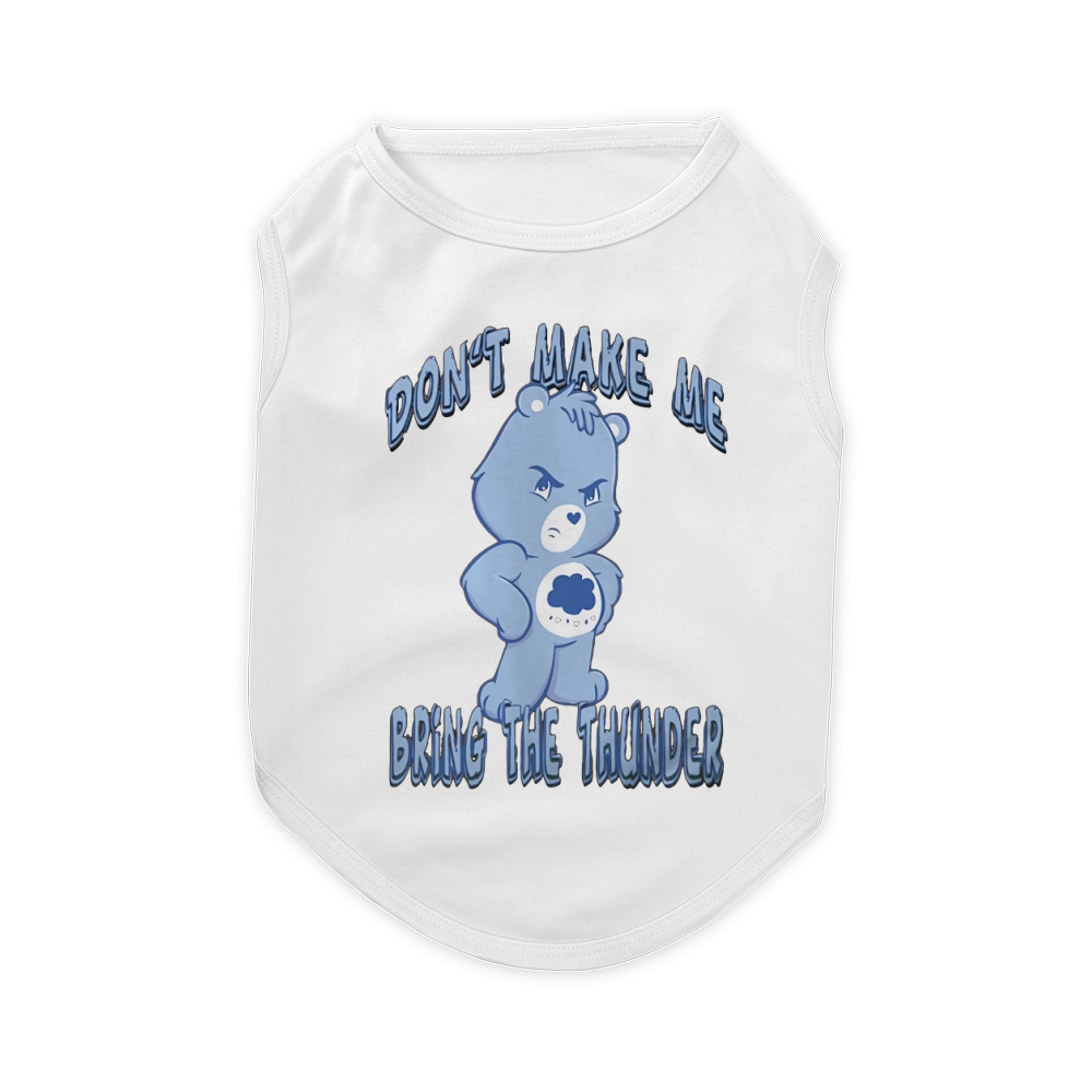 Grumpy Care Bear - Bring The Thunder Pet T-Shirt