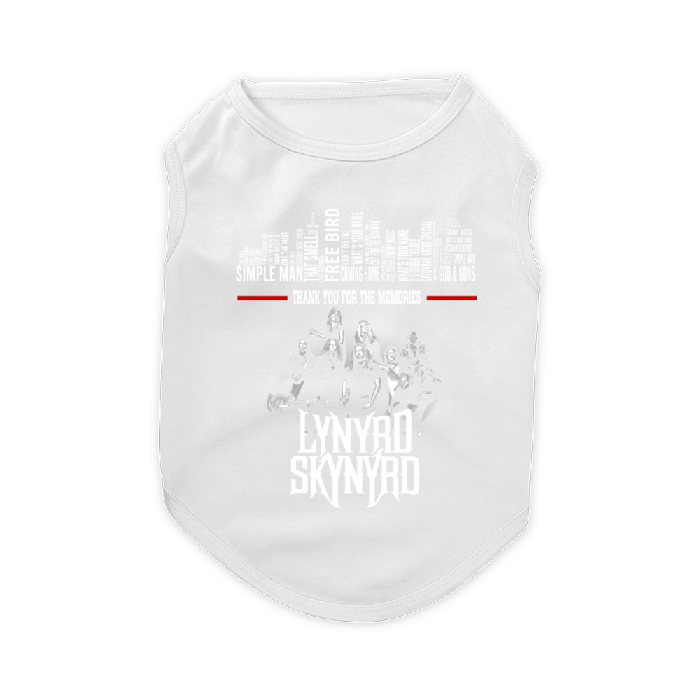 Lynyrd Skynyrd Simple Man Thank You For The Memories Pet T-Shirt