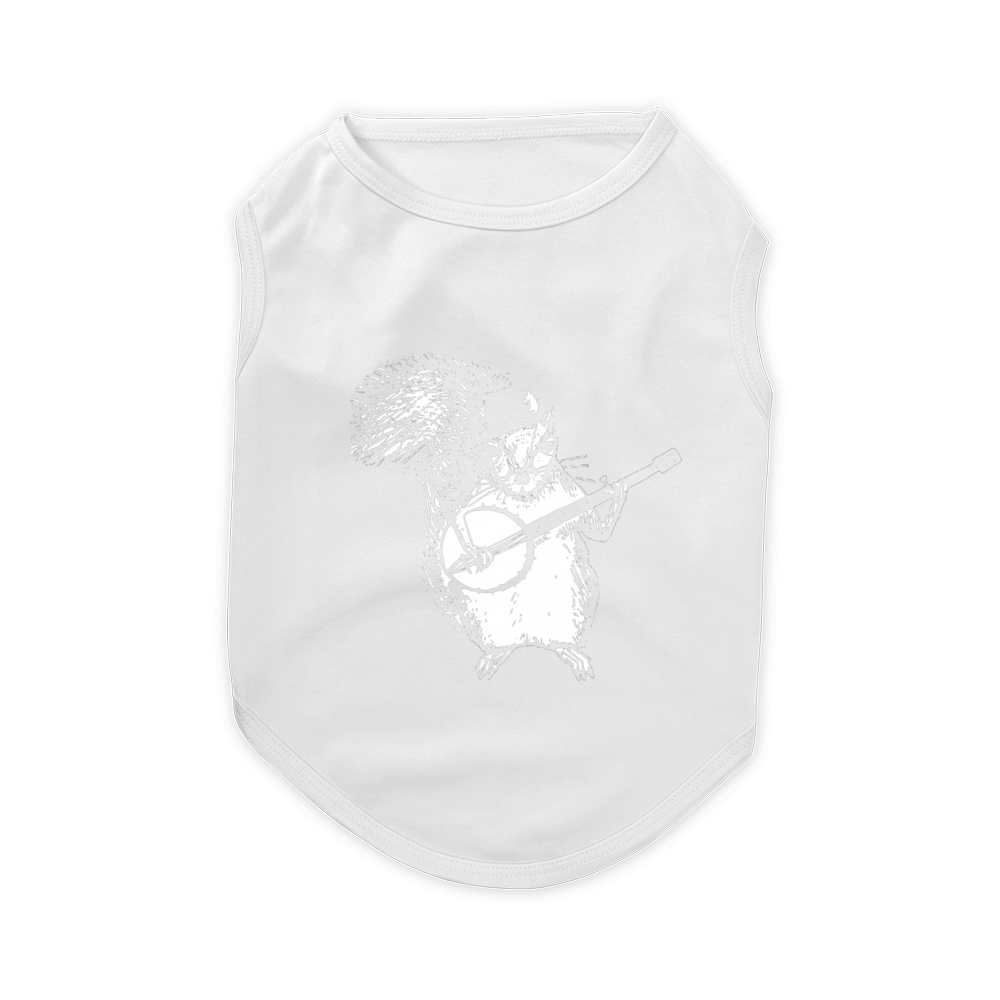 Squirrel T Shirt Squirrel Playing Banjo T-Shirt Pet T-Shirt