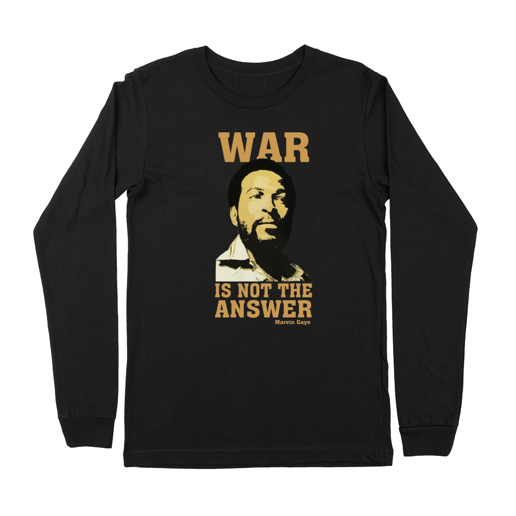 Marvin Gaye War is not the answer Premium Long Sleeve