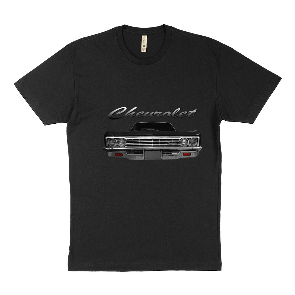 1966 Impala Two Side Black Sustainable T-Shirt