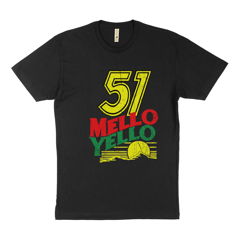51 MELLO YELLO COLE TRICKLE DISTRESSED T-Shirt Sustainable T-Shirt