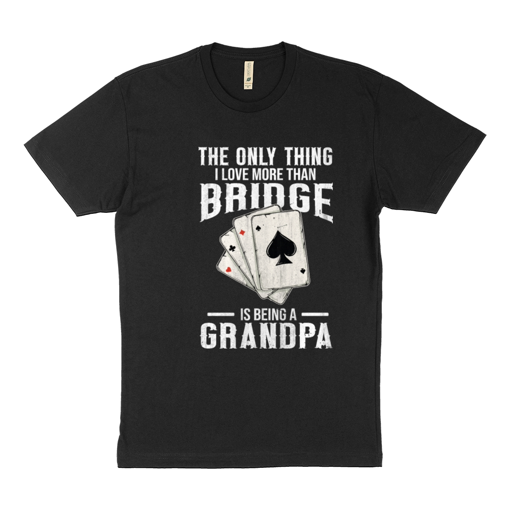Card Game Bridge Quote for a Bridge Grandpa Sustainable T-Shirt