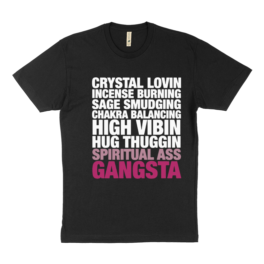 Crystal lovin incense burning sage smudging chakra T-Shirt Sustainable T-Shirt