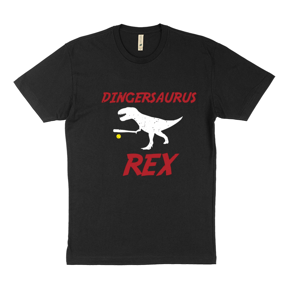 Dingersaurus Rex Softball Sustainable T-Shirt