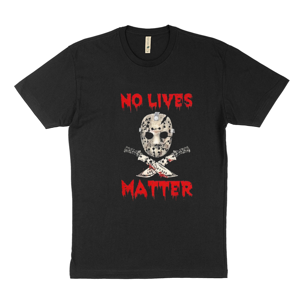 Jason Voorhees no lives matter Halloween Sustainable T-Shirt