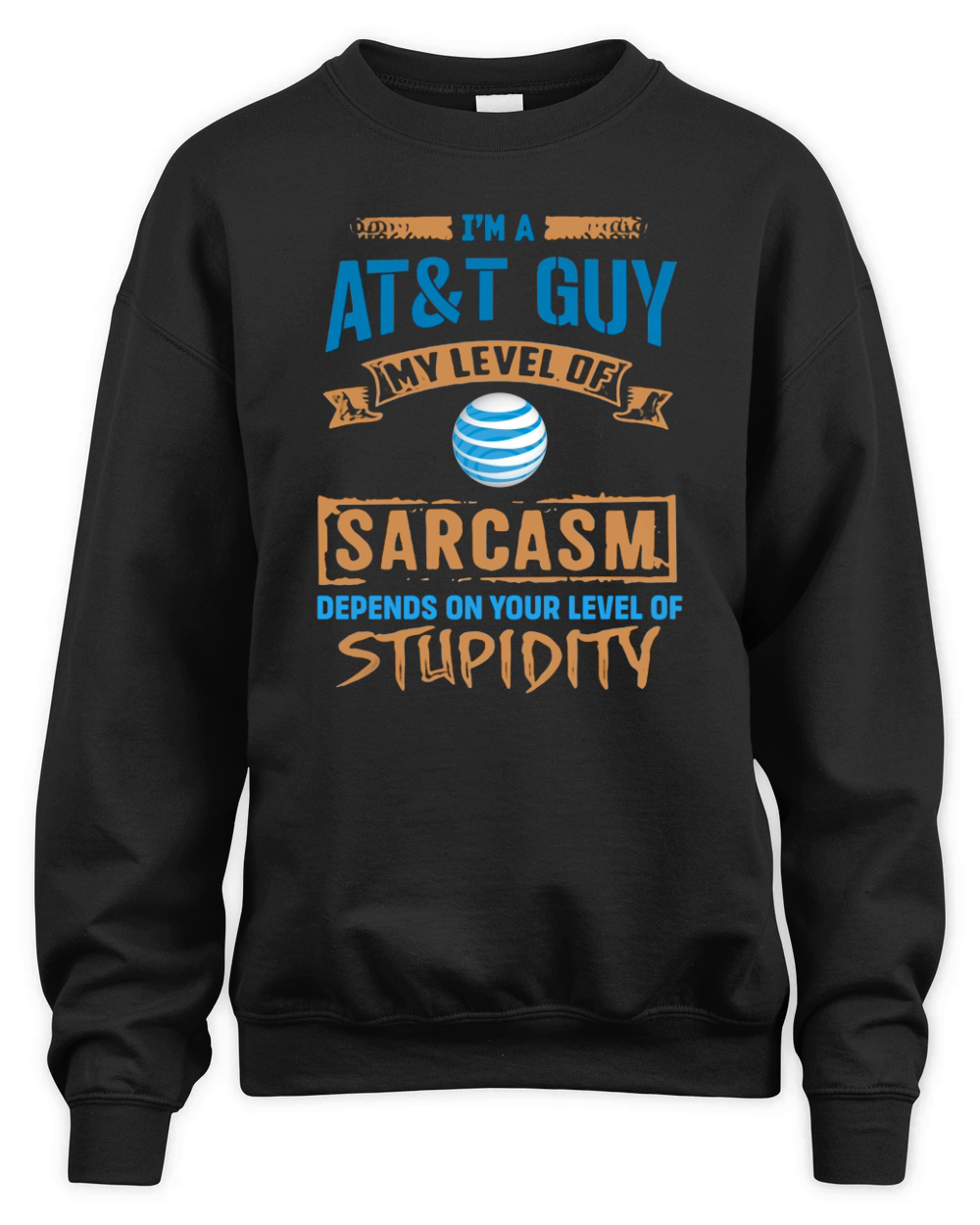 AT&amp;amp;T Guy Unisex Premium Crewneck Sweatshirt
