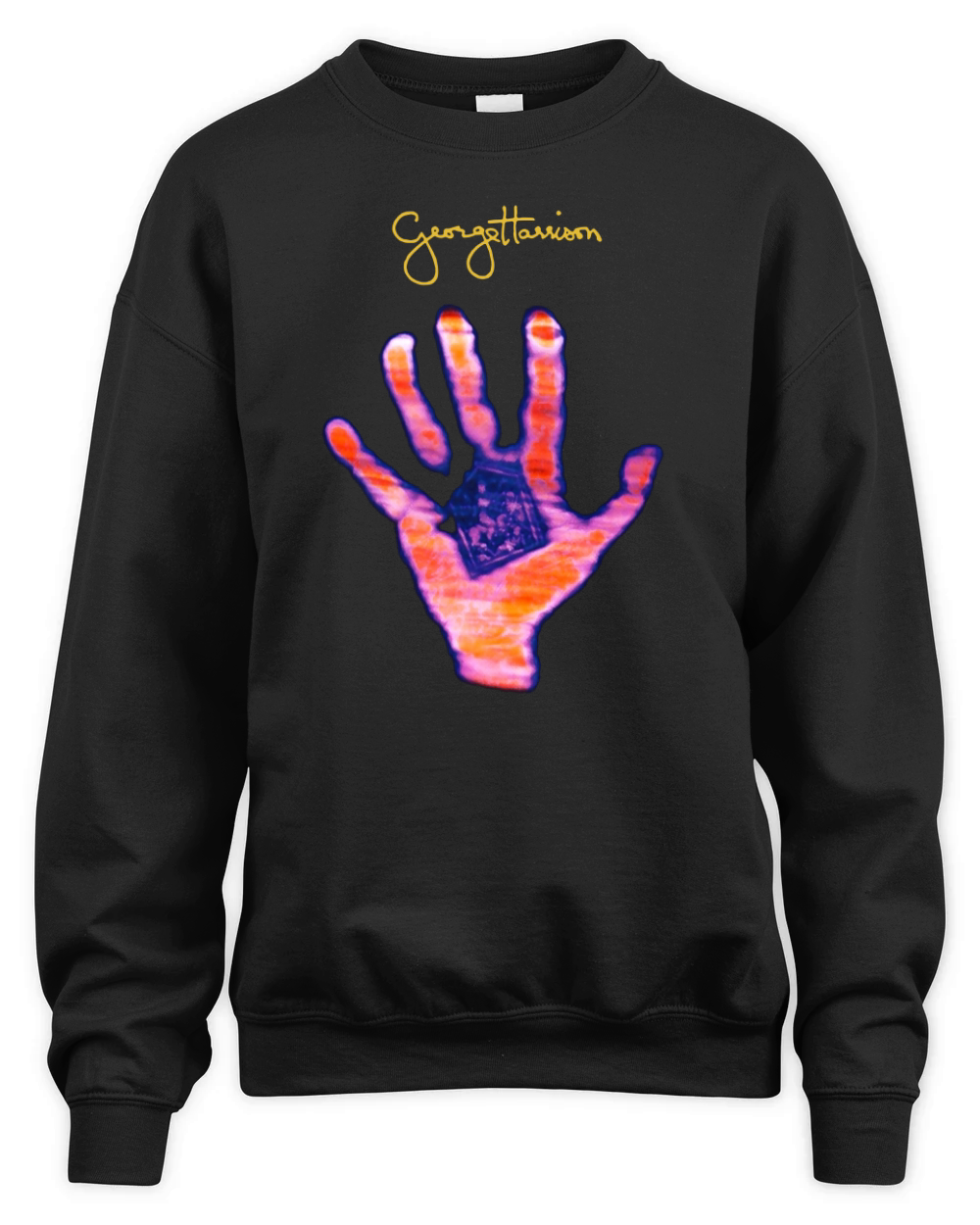George Harrison - Living In The Material World Unisex Premium Crewneck Sweatshirt