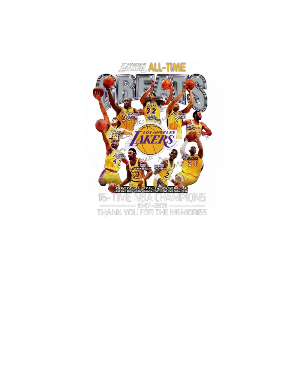 NBA Los Angeles Lakers Crew Neck Sweatshirt