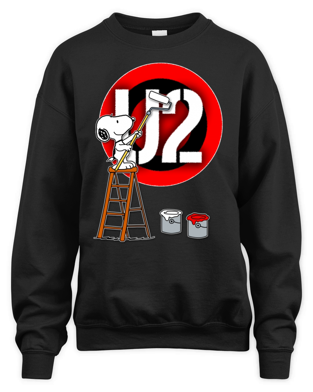 SOOPY DRAWING  U2 - Baby Onesie Unisex Premium Crewneck Sweatshirt