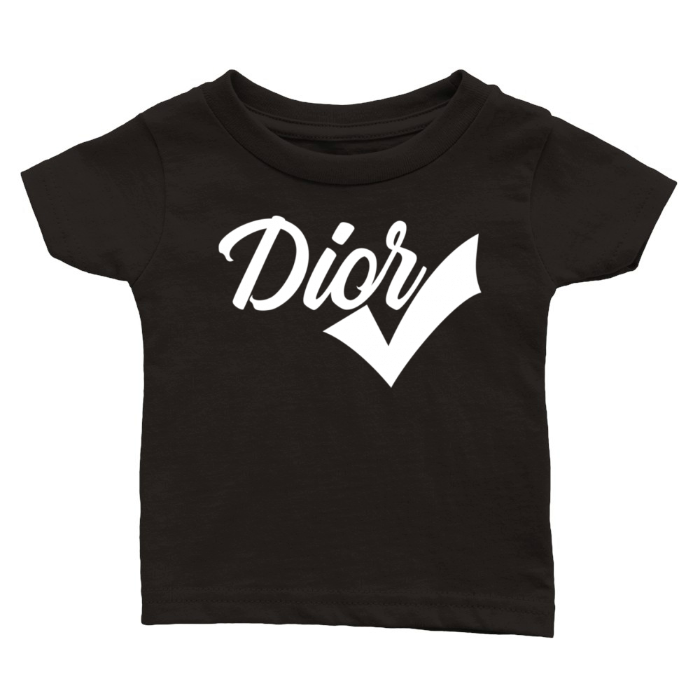Dior Tshirt Classic Baby Crewneck T-shirt