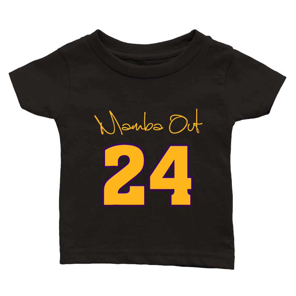 Mamba Out 24 Classic Baby Crewneck T-shirt