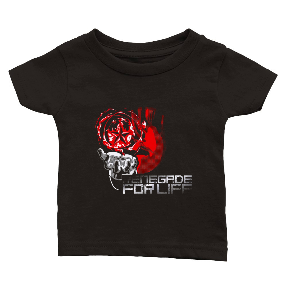 Renegade for Life Classic Baby Crewneck T-shirt